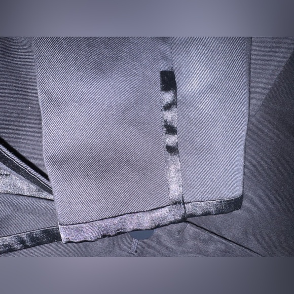 Armani Exchange Academia Collegiate School Crest Patch 3/4 Sleeve Blazer Jacket - Picture 9 of 13